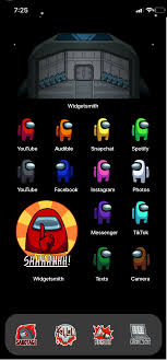 Among Us Ios 14 App Icon Pack Etsy Iphone Wallpaper App App Icon Ios App Icon