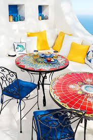 Attention To Detail Is What Makes Each Pier 1 Mosaic Outdoor Table A Unique Work Of Art Laid Upon A Firm M Mosaic Patio Table Mosaic Outdoor Table Patio Table