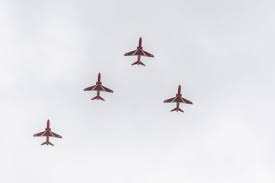 The team will be crossing the county on their way to perform a display at the midlands air festival. 3u7iiewf3nynhm