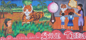 kids in india come together to save tigers national