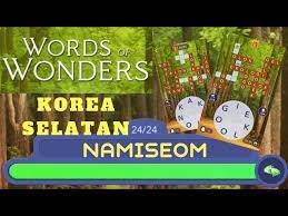 Sudah 30 menit berlalu saat saya sadar ponsel saya tidak di kantong, tapi saat saya mencarinya, ternyata ponsel saya masih di bangku taman, tempat terakhir saya duduk. Jawaban Words Of Wonders Korea Selatan Namiseom Bahasa Indonesia Youtube