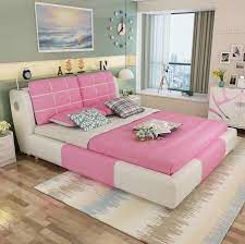 Modern bedroom set for teenage girls. Pink Color Modern Fabric Princess Bedroom Set Girls Beds Buy Girls Bed Girls Princess Beds Pink Bed Product On Alibaba Com