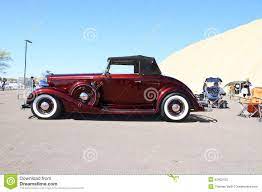 Rare Antique Car 1933 Pontiac Convertible Side View Pontiac Convertible Antique Cars Cool Cars