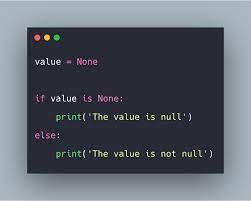 Python Null Example Null Object None In Python Tutorial Python Absolute Value