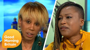 Sky news interview with dr shola mos shogbamimu lawyer political amp women 39 s rights activist. Is It Time To Ban Hair Bias Good Morning Britain Youtube