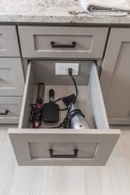 Drawer Outlet Outlet In Drawer Storage Organize Bathroom Kitchen Charge Phones Hidden Outlet Hide Cords Hide Outlets Outl Home And Decor Bathr