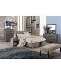 Furniture Tribeca Storage Bedroom Furniture 3 Pc Set King Bed Dresser Nightstand Created For Macy S Reviews Furniture Macy S Storage Furniture Bedroom Bedroom Collections Furniture Grey Bedroom Furniture