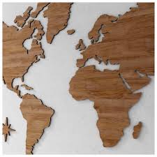 Juegos de conocimientos sobre la geografia del mundo, europa, espaã±a. Viagema Video Do Mapa Mundi 3d Mdf Madeira Clara