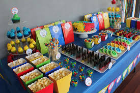 Kids Dessert Tables Bliss Party Designs Power Ranger Birthday Party Lego Birthday Party Power Ranger Party