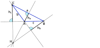 Das nebenstehende dreieck ist ein stumpfwinkliges dreieck, weil der winkel größer als 90° ist. Untersuchen Der Hohen Im Dreieck Kapiert De
