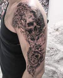 John H Art Gear Tattoo Tattoos Smoke Tattoo