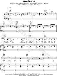 Beyonce Ave Maria Sheet Music In C Major Transposable Download Print Sheet Music Harps Music Piano Sheet Music