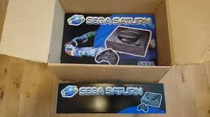 Sega Saturn Model 1 Brand New From Factory Pal Uk Retrogaming Hotss The Seller Has A Box With 3 Of Them 999 Gbp Starting Price For Sega Saturn Sega Saturn