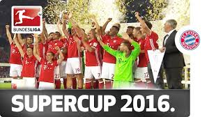 Bundesliga french ligue 2 dutch keuken kampioen divisie dutch vrouwen eredivisie swedish allsvenskanliga danish. Supercup 2016 Fc Bayern Munchen Trophy Presentation Mats Hummels Admirable Gesture Youtube