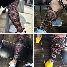 Leg tattoos for men with them many of you would reject leg tattoos in the first place thinking it is not the some amazing leg tattoo designs for men. 125 Best Leg Tattoos For Men Cool Ideas Designs 2021 Guide