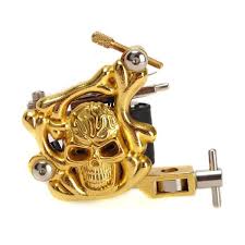 Black And Gold Tattoo Machine Pin On Tatto