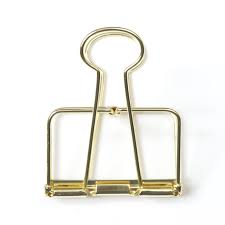 De Gouden Binder Clip Is Een Echte Stationery Musthave Niet Alleen Super Mooi Maar Ook Lekker Praktisch Bullet Journal Ideeen Papierklem Afdrukbare Stickers