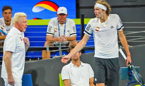 Top seed alexander zverev crashes out in munich to world no.107 ilya ivashka in quarters. Alexander Zverev In Atp Cup Meltdown After Fresh Serving Woe Against Stefanos Tsitsipas Tennis Sport Express Co Uk