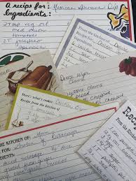 You can also opt to print out a blank template and write in your recipe by hand for that extra personal touch. How To Scan Recipe Cards Into A Family Cookbook Creating Your Own Cookbook