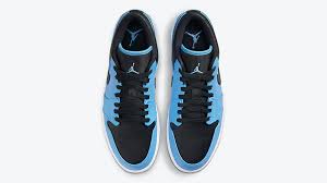 We are sourcing air jordans for this landmark catalogue. Jordan 1 Low Black University Blue Raffles Where To Buy The Sole Supplier The Sole Supplier