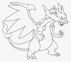 Charming charizard coloring page coloring to fancy charizard. Transparent Mega Charizard X Png Pokemon Coloring Pages Groudon Png Download Kindpng