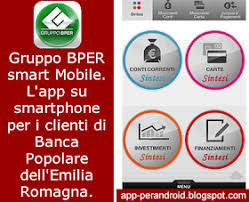 Iniziata la truffa ai danni dei correntisti di della banca popolare dell'emilia romagna. App Android Bper Smart Mobile App Home Banking