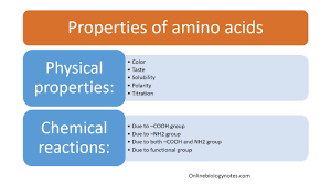 Protein structure applications • crosslinking • chemical footprinting • motivation: Properties Of Amino Acids Physical And Chemical Online Biology Notes