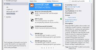 wpf toolkit download for visual studio 2013
