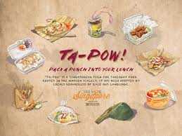 Ta Pow Takeaway Packaging Food Food Festival Design