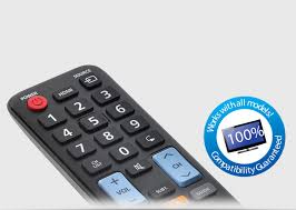 Is it possible to operate a tv without using the remote control? One For All Samsung Tv Replacement Remote Urc1910
