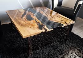 Live Edge Square River Dark Walnut Coffee Table Etsy Walnut Coffee Table Resin Furniture Walnut Timber