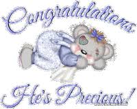 Congrats on baby boy gif. New Baby Boy Gifs Tenor