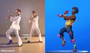 Fortnite ski skin with all my fortnite dances & emotes! Gif Disco Fever Dance Duo Fortnite Video Games Multi Media