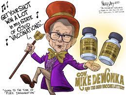 .ohio will be using federal relief funds for a lottery giveaway to lure people to take the vaccine. Bax2ixg9totofm
