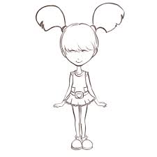 Girl Cartoon Characters Drawing - Clip Art Library