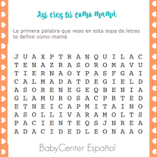 ¡adivina el tamaño de la panza! Cual Es La Primera Palabra Que Ves Palabras Pasteles Sencillos De Cumpleanos Baby Shower