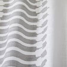 Check spelling or type a new query. Striped Ikat Curtain Pearl Gray