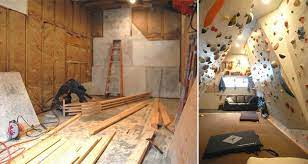 Climbing provides opportunities to build physical, cognitive, social and emotional skills. Rock Climbing Family Build Their Very Own Indoor Rock Climbing Wall For Their Children