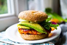 Easy Sweet Potato Veggie Burgers With Avocado Healthyhappylife Com Recipe Sweet Potato Burgers Sweet Potato Recipes Healthy Raw Food Recipes