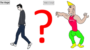 Virgin memes have further popularized the name chad as an exaggerated. Virgin Vs Chad Analysis Youtube