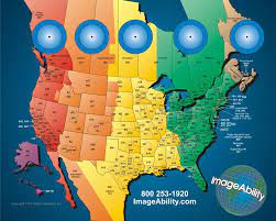 Usa Time Zones Map Of America With Area Codes Picture Time Zone Map America Map Map Usa