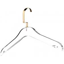 At the hanger depot we use only the finest materials available in every wood hanger, plastic hanger or metal clothing hanger we make and offer them at factory direct prices. Designstyles Clear Acrylic Clothes Hangers 10 Pk Stylish And Heavy Duty 5 Inch Thick Premium Quality
