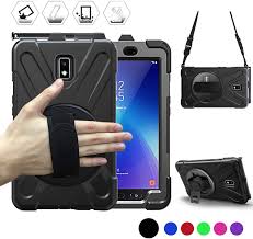 Unlock nina provides you with a safe, and securely unlock code for samsung galaxy tab 10.1. Amazon Com Galaxy Tab Active 2 Case Braecn Heavy Duty Shockproof Case With 360 Degree Rotating Handle Hand Strap Kickstand And Carrying Shoulder Strap For Samsung Tab Active 2 8 0 Inch 2017 Model Tablet Black Electronics