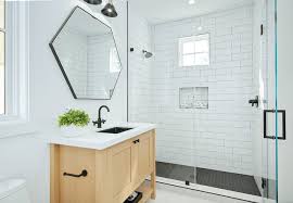 You can save a bundle by also choosing white tile for the floor, tub surround, or backsplash. 6 Small Bathrooms With Dramatic Walk In Showers