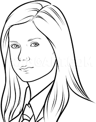 Easy, simple follow along drawing lessons for beginners. How To Draw Ginny Weasley Step By Step Drawing Guide By Dawn Dragoart Com Harry Potter Art Drawings Harry Potter Colors Harry Potter Coloring Pages