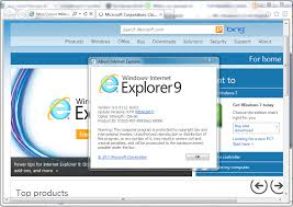 Microsoft has done an excellent job on ie 9; Internet Explorer 9 Home Facebook