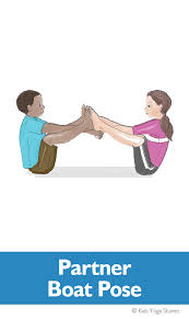 40 Partner Yoga Poses Cards For Kids Kids Yoga Poses Yoga For Kids Partner Yoga Poses