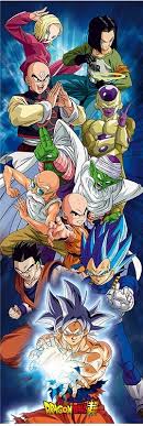 Six months after the defeat of majin buu, the mighty saiyan son goku continues his quest on becoming stronger. Dragon Ball Super Group Poster All Posters In One Place 3 1 Free