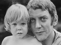 Which actors played royal father and son roles but not opposite each other?