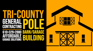 Pole barns are a wonderful piece of modern engineering: Pole Barn Garage Building Tri County General Contracting New Building